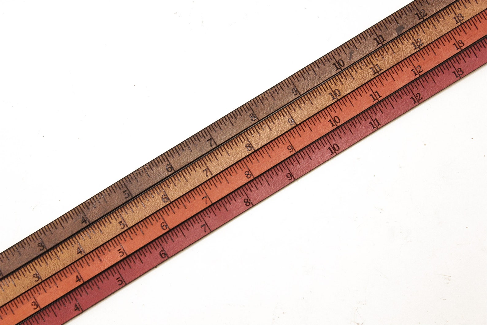 Wrist Ruler Leather Ruler Bracelet Inch Ruler Bracelet - Etsy