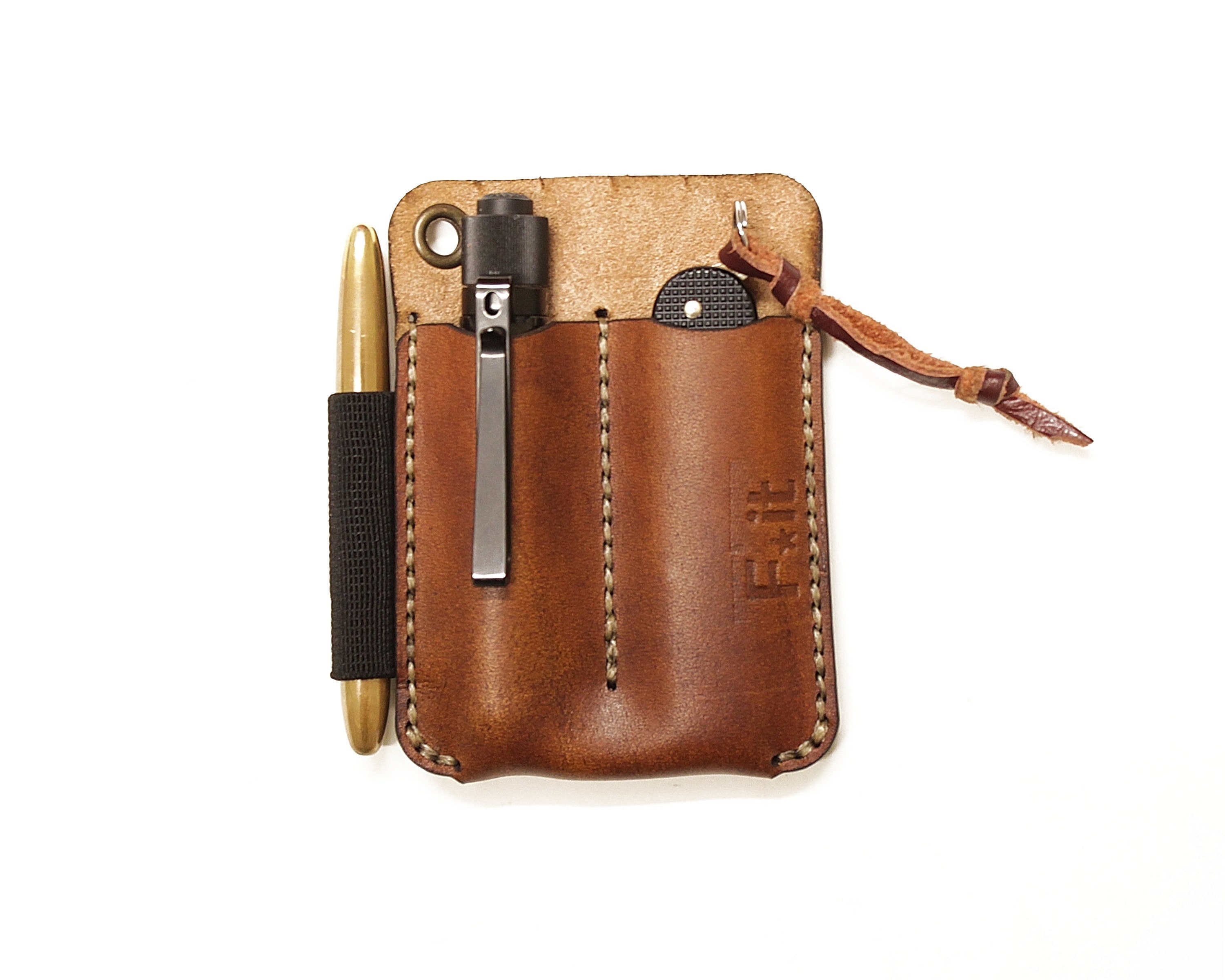 EDC ORGANIZER Fit compact everyday carry organizer brown Etsy