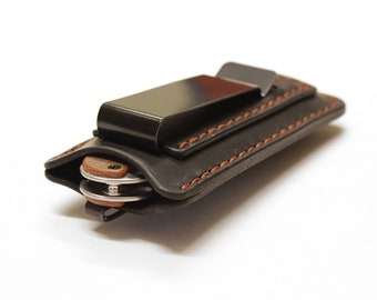 Handmade Leather EDC Belt Organizer for Leatherman Multitool