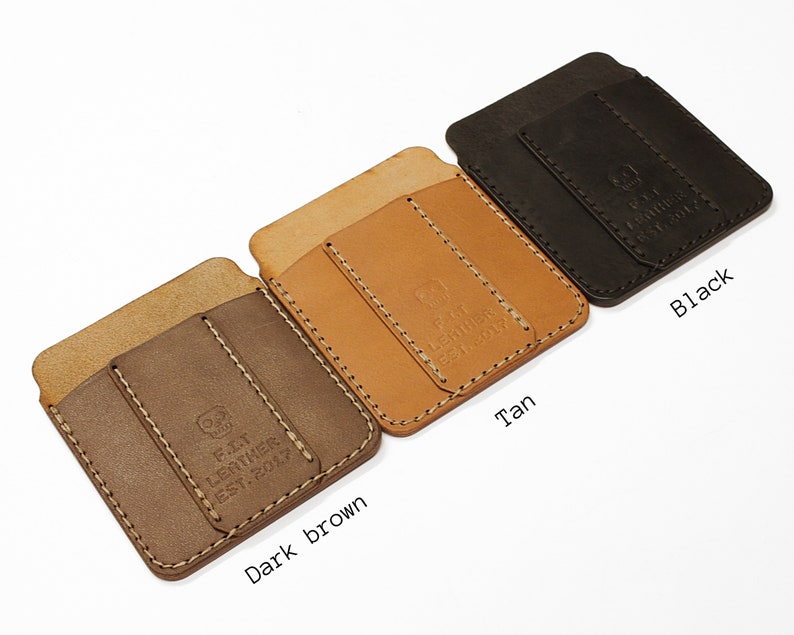 Leather edc pocket pouch, edc organizer image 10