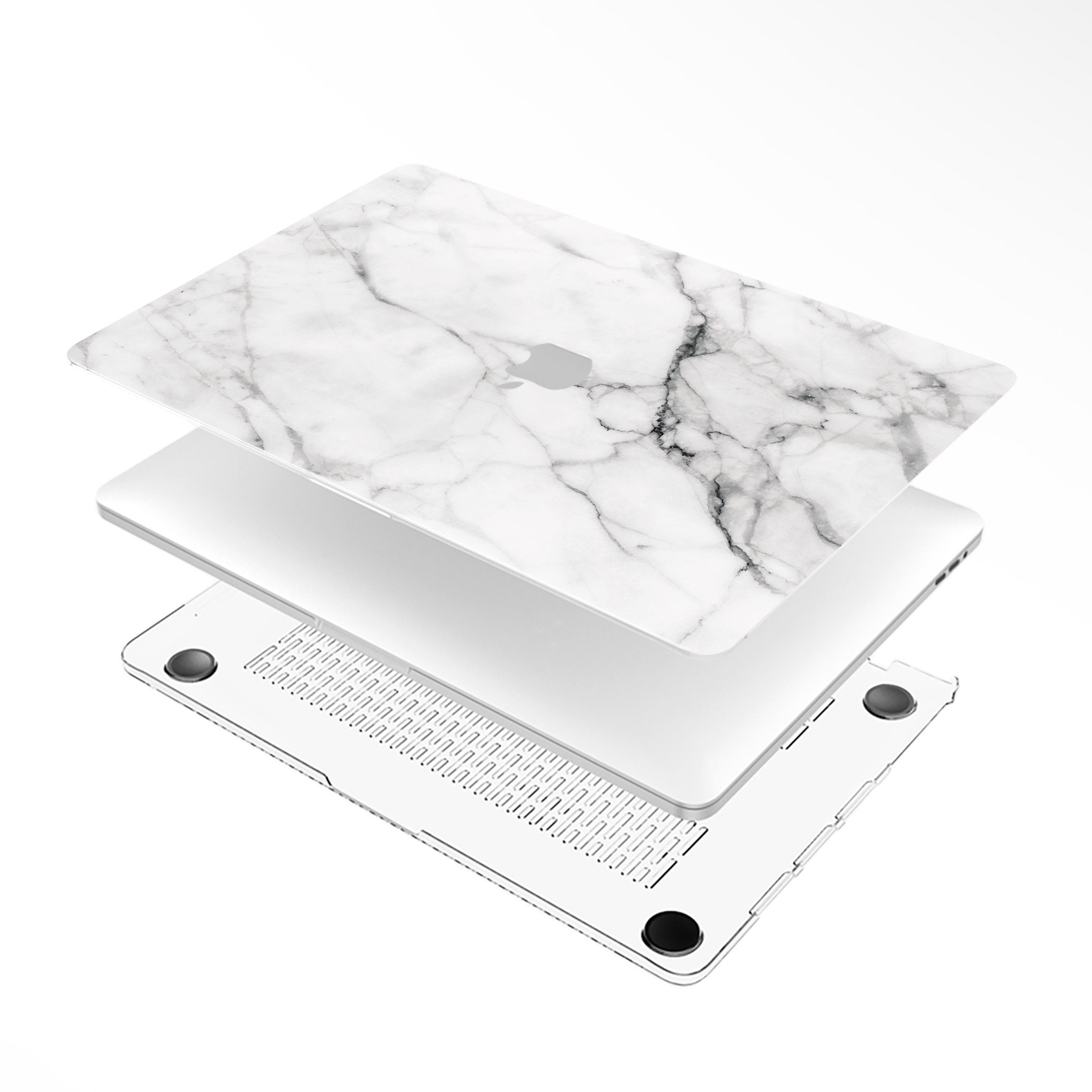 White Marble Macbook Case Macbook Air Case Macbook Air 13 Case Etsy