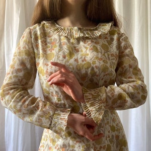 Robe des années 1960 BOBBIE BROOKS, robe dété vintage, robe en coton image 1