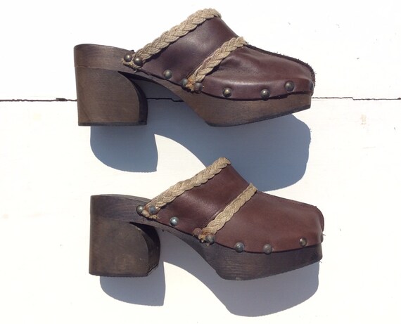 70s clogs - Gem