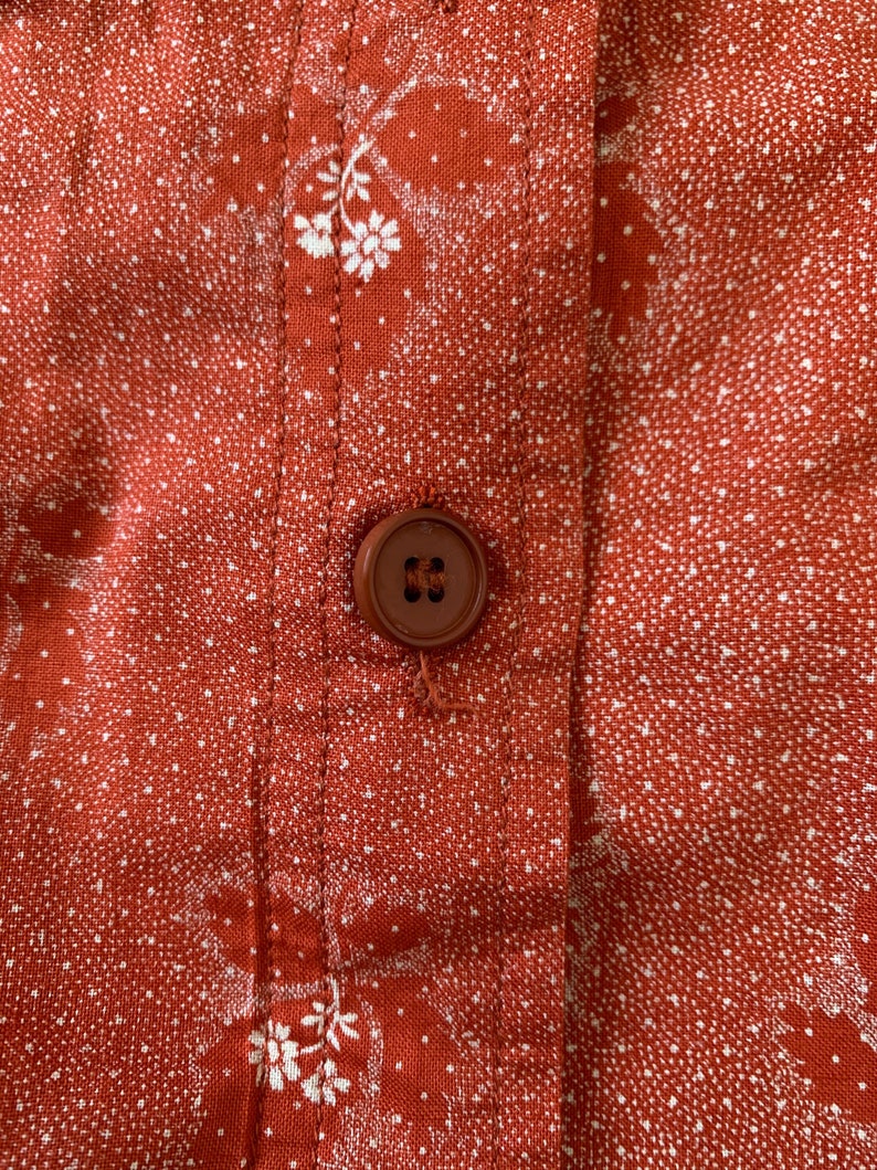 1970s Cotton CACHAREL Skirt Summer Hippie Skirt