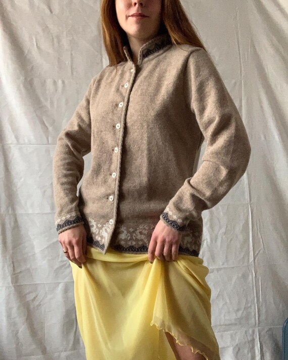 Dead Stock Austrian Lambswool Cardigan STEFFNER, V