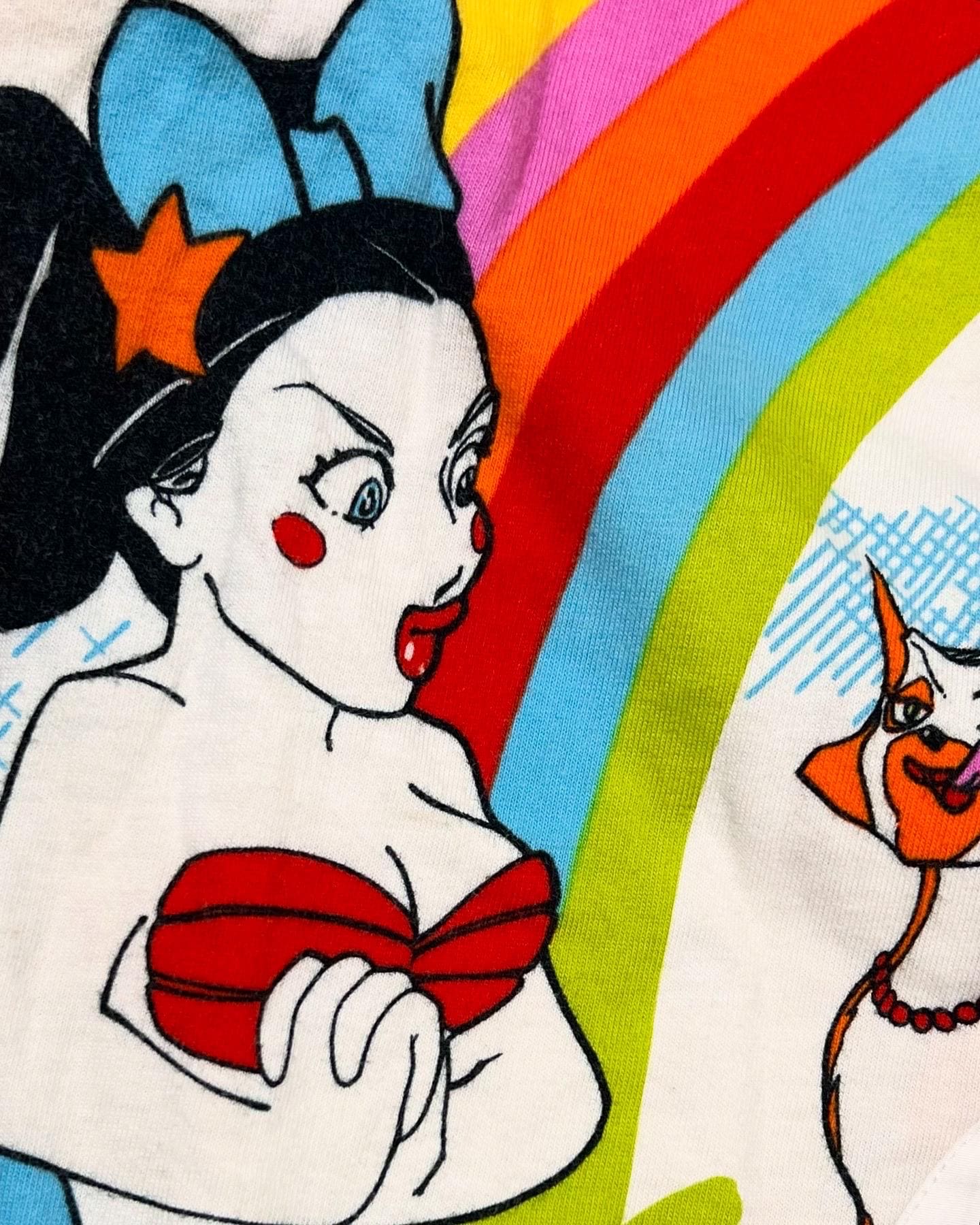 Vintage Christian Dior Cartoon Print Western Shirt - Galliano 2002