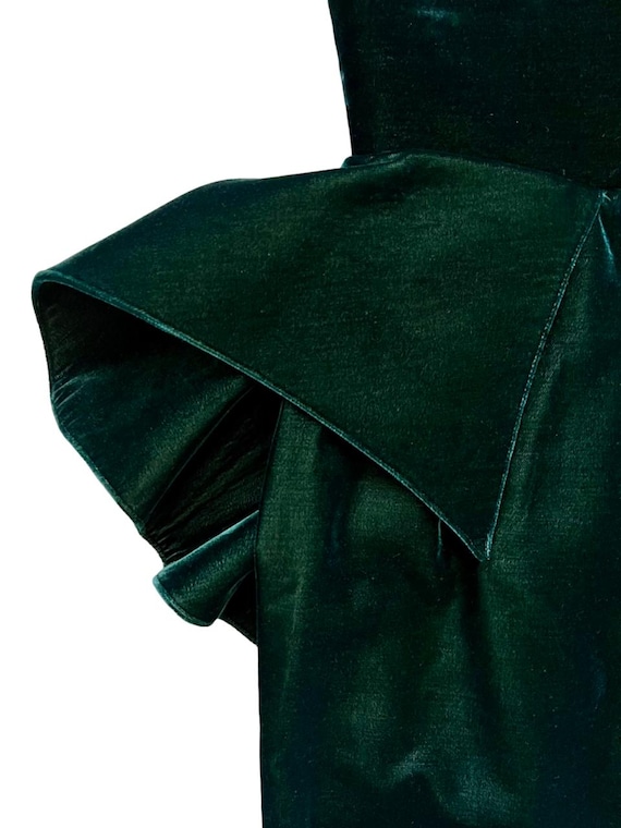 Vintage 80s THIERRY MUGLER Iconic Vapire Dress Gr… - image 6