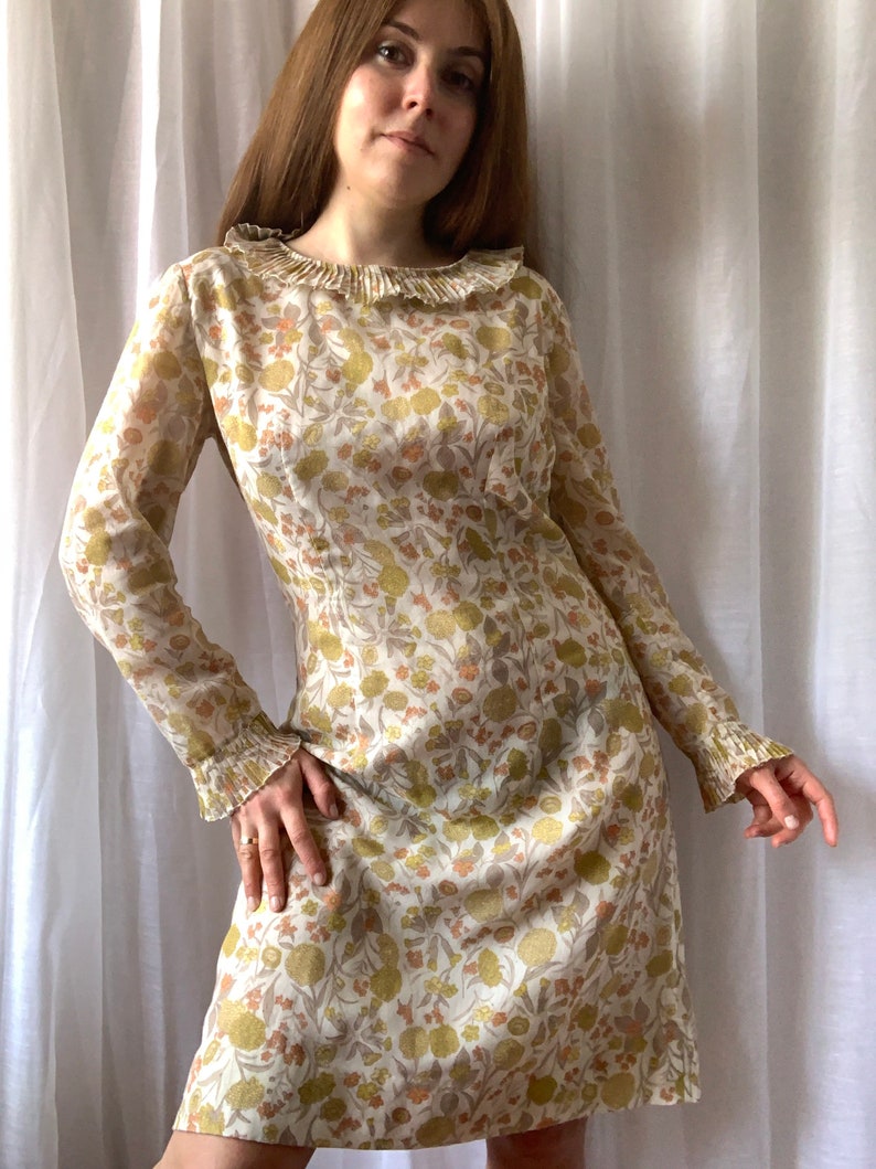 Robe des années 1960 BOBBIE BROOKS, robe dété vintage, robe en coton image 2