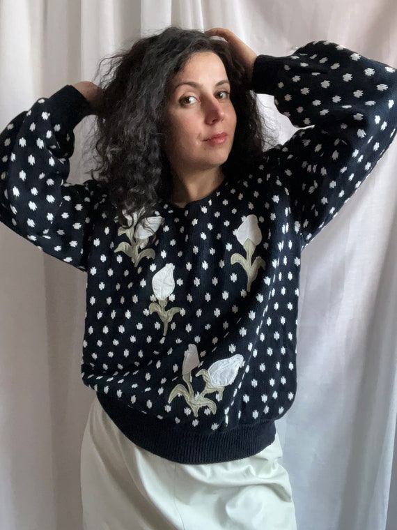 Polka sweater cheap