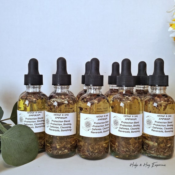 Protection Intention Oil Protection Spell Oil Perfume Oil - Etsy