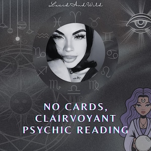 KEINE KARTEN Detailliertes Psychic Reading, Tarot Legung, Tarot, Wahrsagen, spirituelle Lesung, Hellsichtigkeit, Hellsichtigkeit