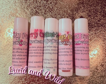 Glamour Magic Lip Balm | Spiritual Lip Balm | Intention Lip Balm | Witchy Self Care | Manifestation Balm | Spelled Intention Lip Balms