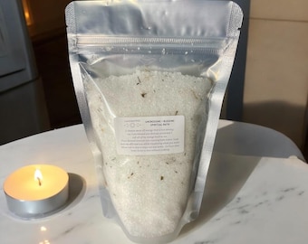 Spiritual Cleansing Bath Salt, Hyssop Bath, Ritual Bath Salt, Blessings Bath Salt, conjure, witchcraft, hoodoo, conjure, witch