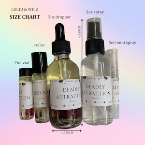 Aceite corporal perfumado de protección, aceite de intención, bruja, brujería, pagano, conjuro, hoodoo, perfume, espray corporal imagen 2