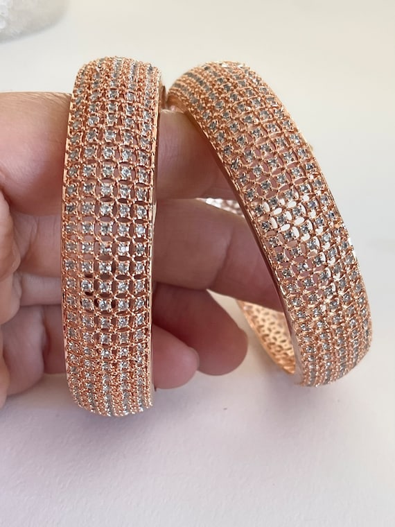 Cz gold hotsell bangles