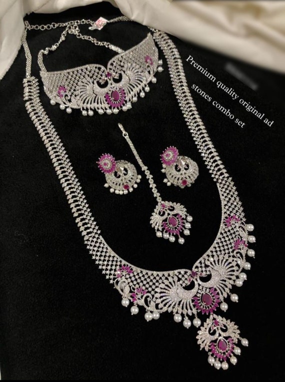 Original diamond shop necklace set