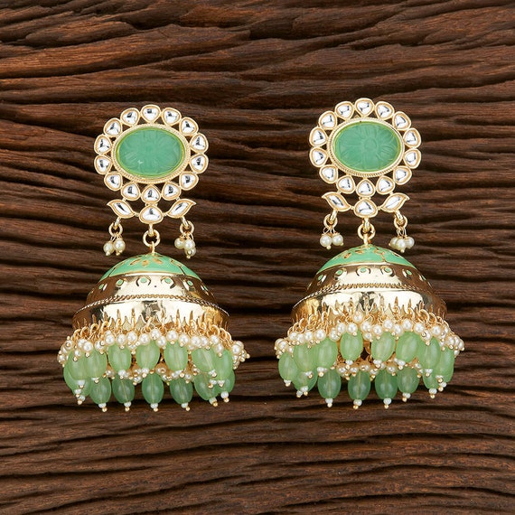 Meenakari jhumkas sale wholesale