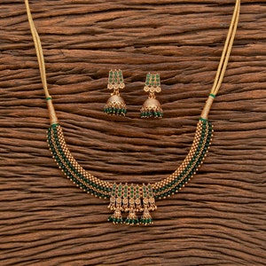 Gold Thushi Necklace Etsy Australia
