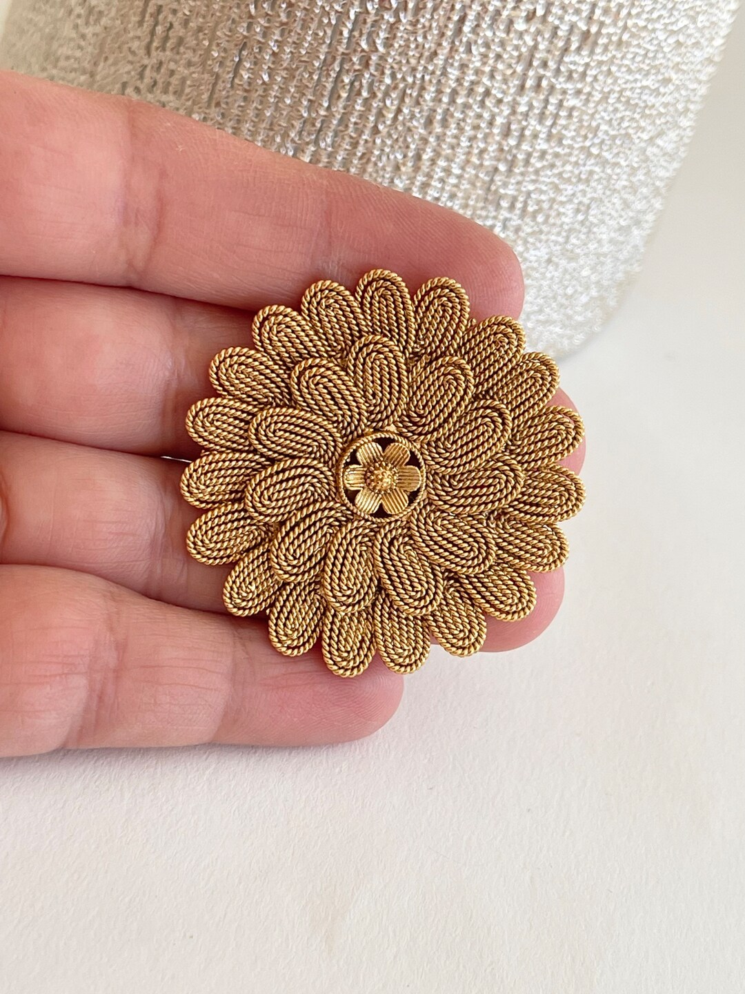 Gold Ring indian Ring Finger Ring / Indian Finger Ring/ Etsy