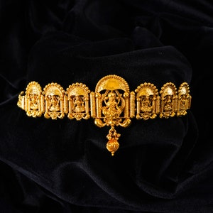 Antique  Gold Baju Band /Indian wedding jewelry/Vanki/ Angada/ Armlet/ Indian Jewelry/ Gold Baju bandh/ Antique Vanki/
