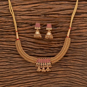 Traditional maharashtrian jewellery thushi deals