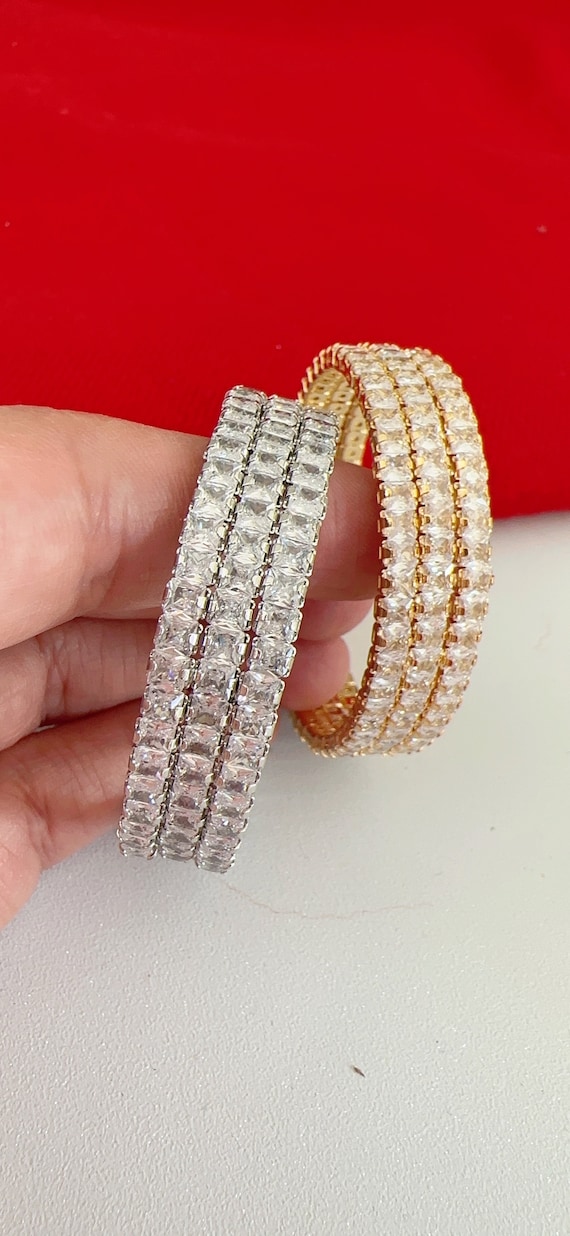 Buy quality 925 sterling silver c z diamond bracelet for girls in Ahmedabad
