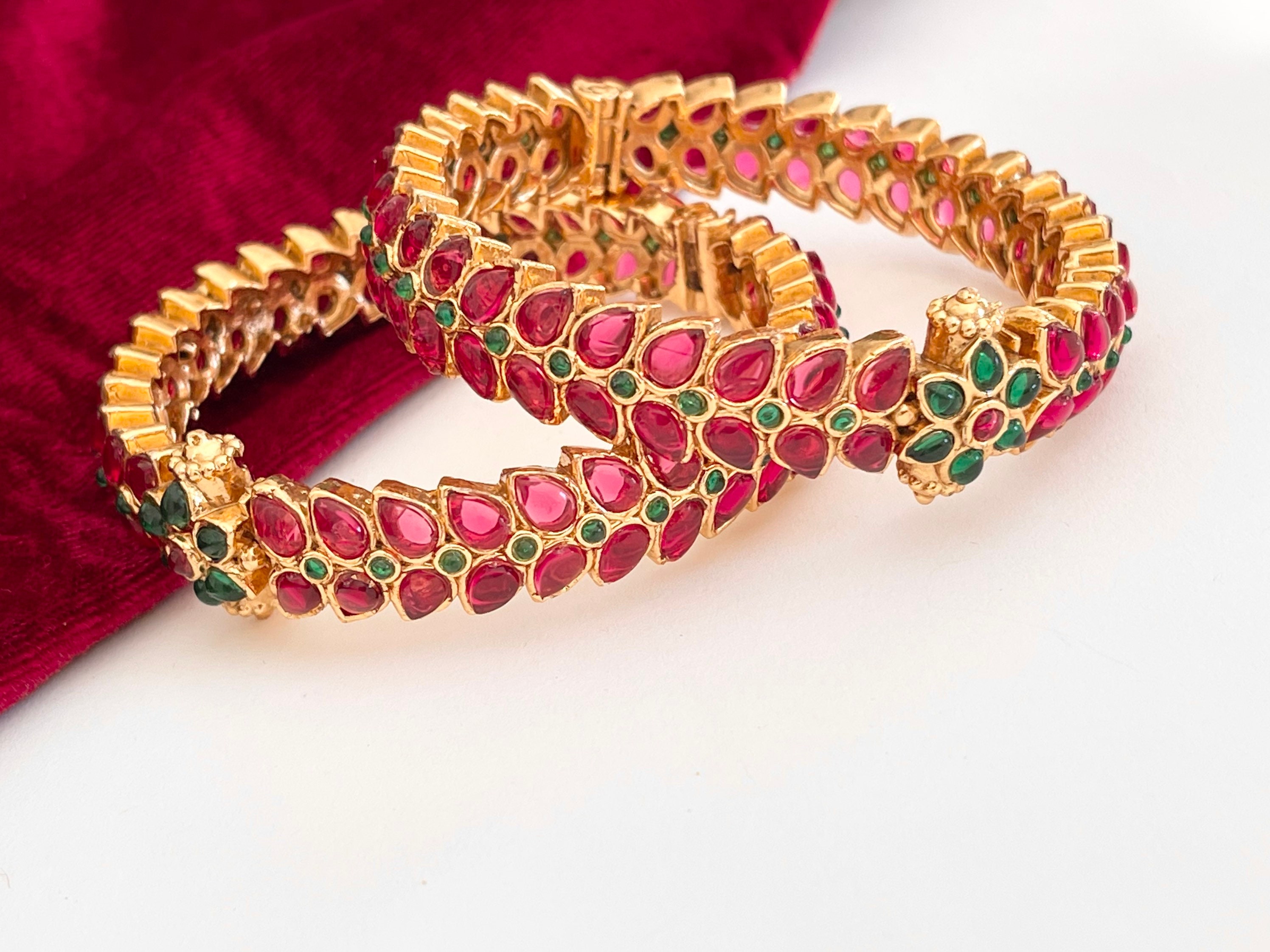 One gram gold bangles designs with price sale