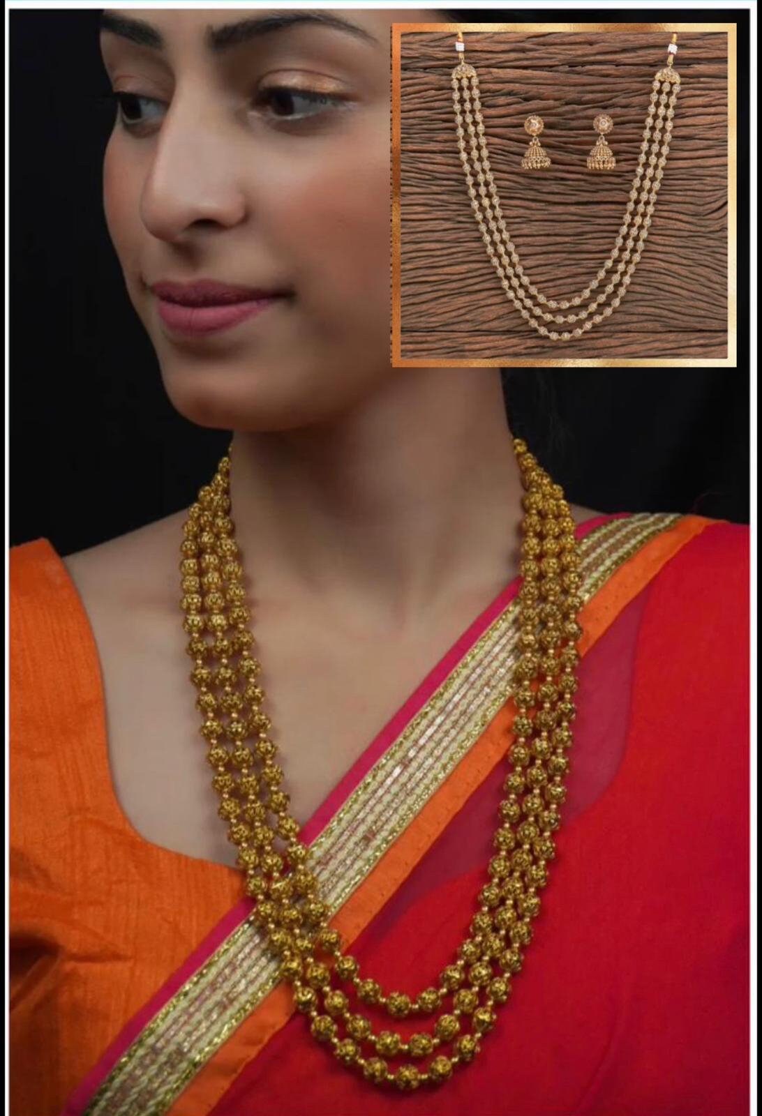 Matar mala gold chain deals