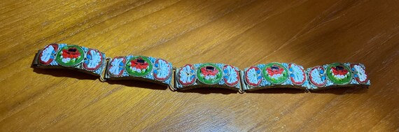 Italian micro mosaic bracelet 1940s - image 2