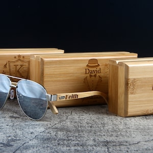 Groomsman Sunglasses Personalized, Sunglasses Men Wood, Wedding Gifts, Groomsman Proposal, Best Man Gifts