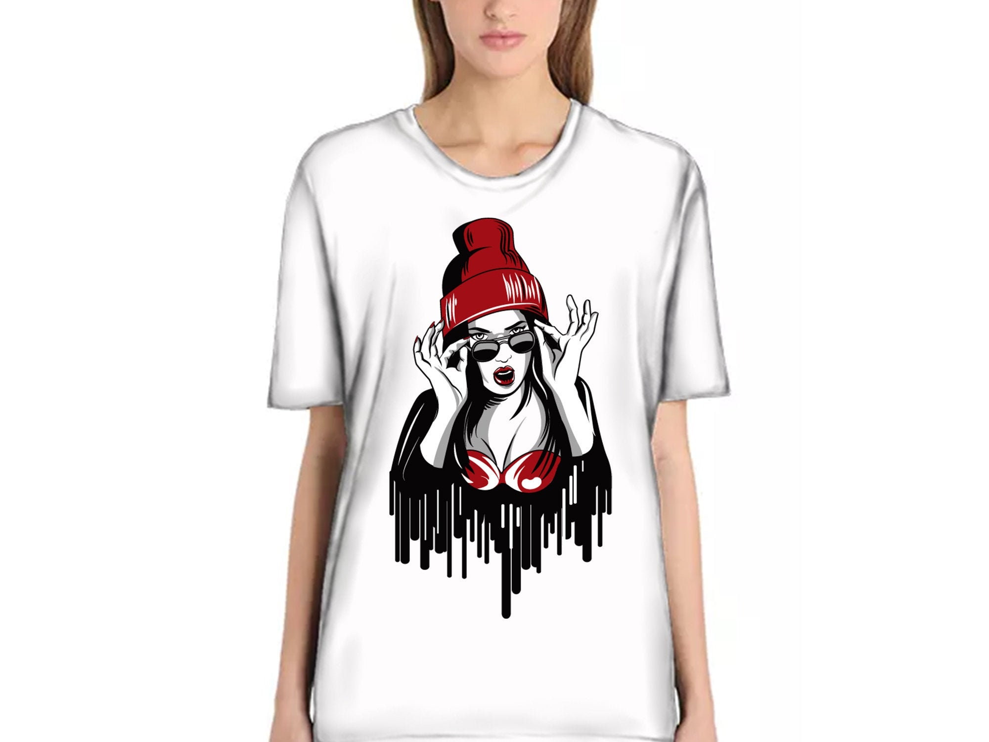 Download Cool Girl SVG Fashion EPS Cool Girl PNG Shirt Design | Etsy