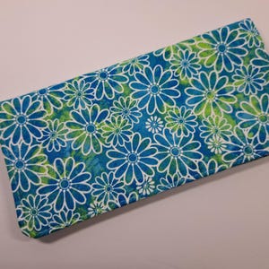 Fabric Checkbook Cover - Check Register Wallet