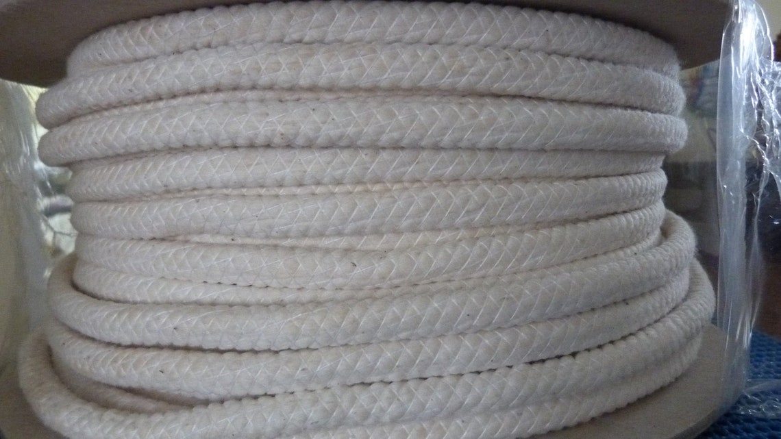 Cotton Piping Cording by the Yard Upholstery 3/8 Etsy