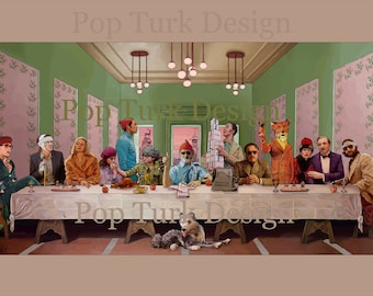 The Wes Supper - Digital Painting