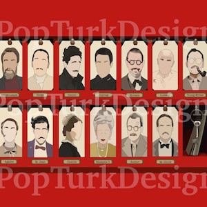 Grand Budapest Hotel Characters - Digital Painting
