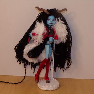 OOAK Krampus Monster High Doll
