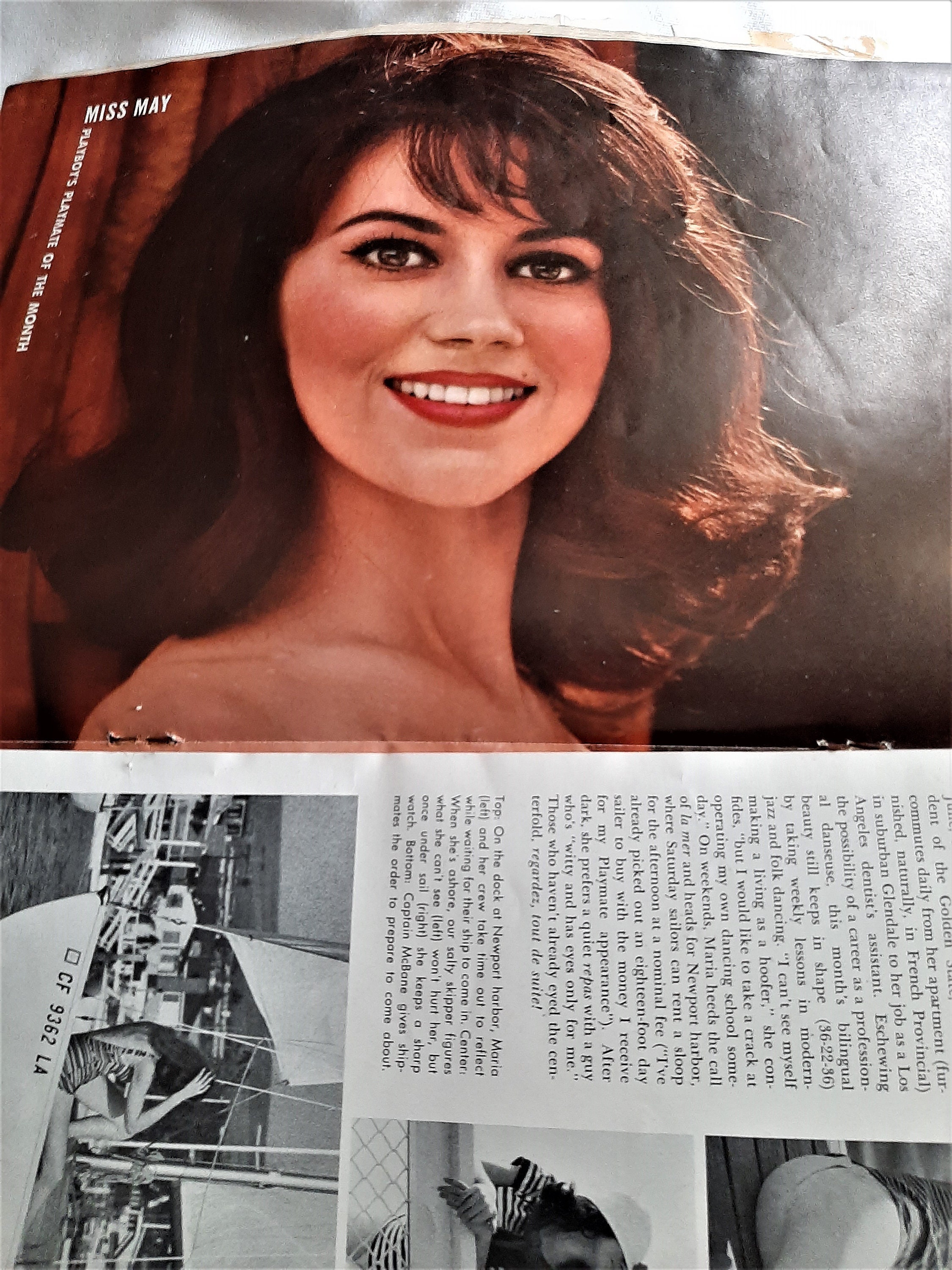 Playboy Gentleman's Pin-up Magazine Maria Mcbane - Etsy Canada