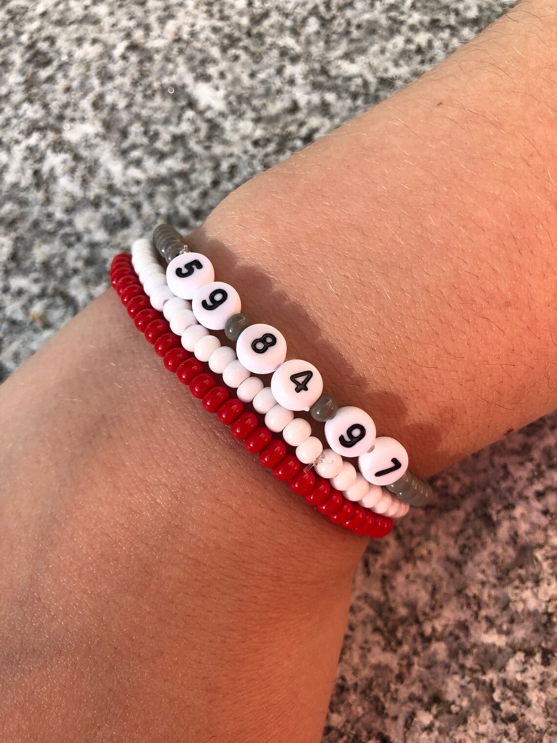 Phone Number Bracelets Number Bracelets Bracelets Kids Etsy India