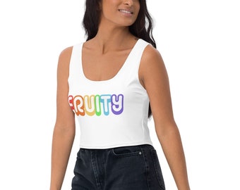 Fruity Tank Top, Lustiges Pride Tank Top, Gay Pride Tank Top, Regenbogen Tank Top Shirt