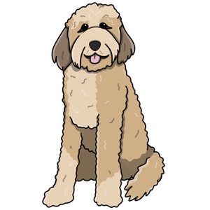Custom Dog Portrait DIGITAL DOWNLOAD, Cartoonize your Pup from a photo