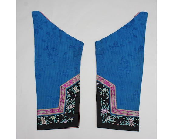 Antique Chinese informal robe sleeves