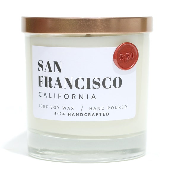 San Francisco Candle Etsy