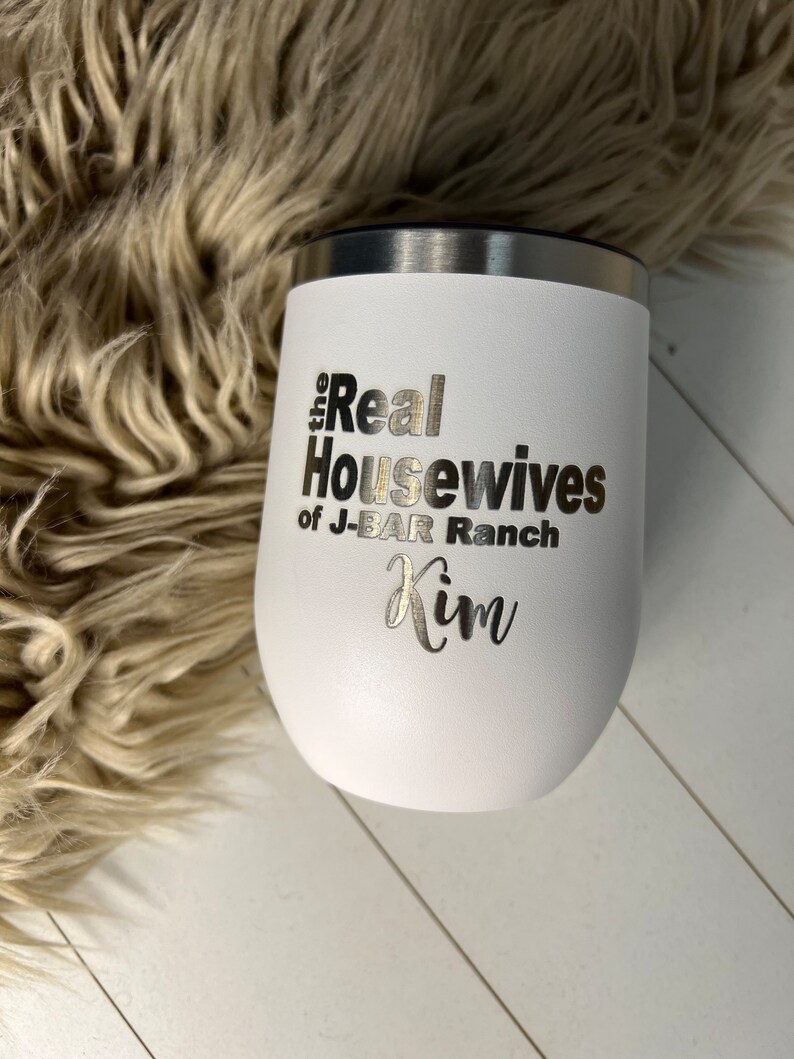 The real housewives of custom wine tumbler personalized wine gift image 3
