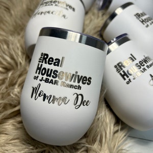 The real housewives of custom wine tumbler personalized wine gift image 4