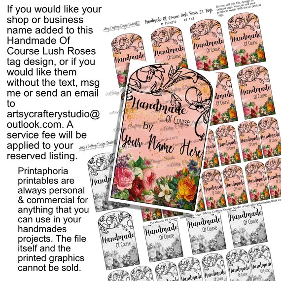 Handmade Of Course Downloadable s Floral s Printable s For Handmade Products Pink Gold Green Rose Design Handmade s To Print Stickers Labels s Paper Party Supplies Vadel Com Handmade Of Course Downloadable s Floral s Printable s For Handmade Products Pink Gold Green Rose Design Handmade s To Print Stickers Labels s Paper Party Supplies Vadel Com