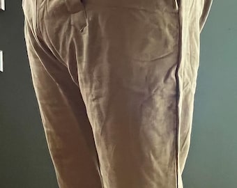 Men's Drop front Pants - TAN LINEN - 18th Century ***ready to ship***