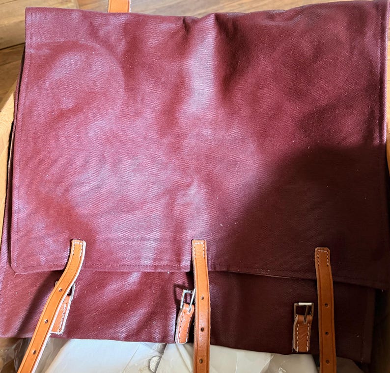 Knapsack Red Painted for Revolutionary War - Etsy