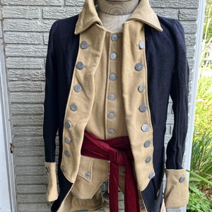 Revolutionary War Officers Uniform