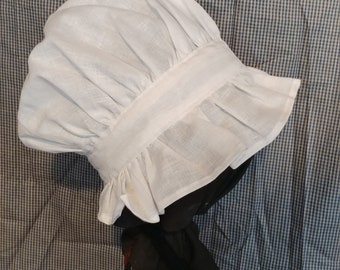 Early 1800's Ruffle Cap - Cotton