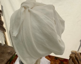 Medieval Coif 1400-1500s made of Linen